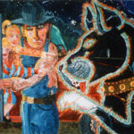 "St George Ghost Dog"
Oil, 1989
51 x 64 inches 